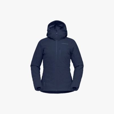Norröna Lyngen Alpha100 Zip Hood W's Indigo Night