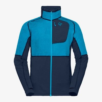 Norröna Lyngen Alpha90 Jacket (m) Hawaiian Surf/Indigo Night
