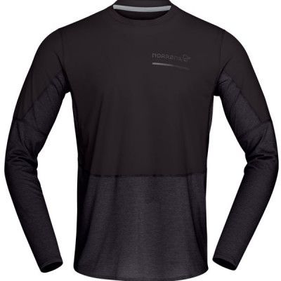 Norröna Senja Equaliser Lightweight Long SleeveM's Caviar