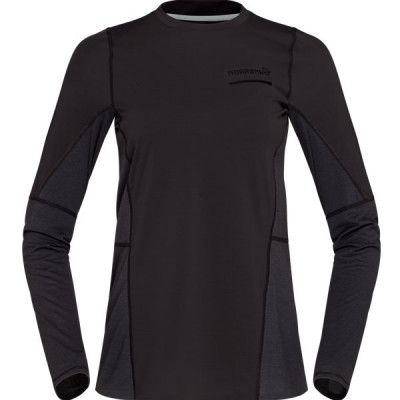 Norröna Senja Equaliser Lightweight Long SleeveW's Caviar
