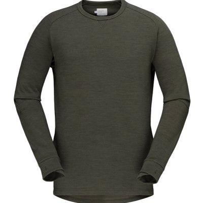 Norröna Skibotn Crew Neck M's Olive Night