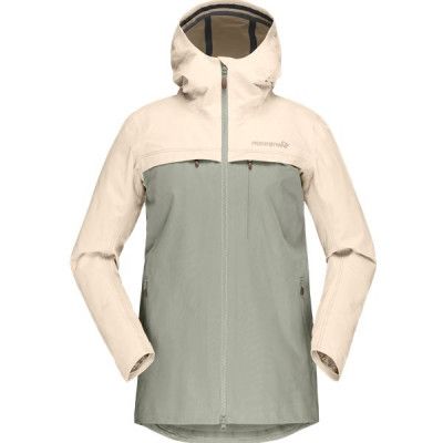 Norröna Svalbard Cotton Jacket (w) Ecru/Sandstone