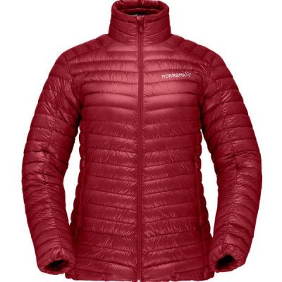 Norröna Trollveggen Superlight Down850 Jacket W's Rhubarb