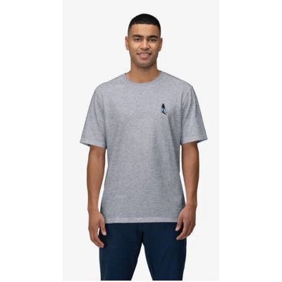 Norrøna /29 Cotton Activity Embroidery T-Shirt M's Grey Melange
