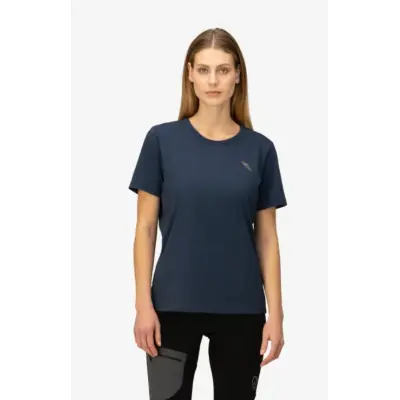 Norrøna /29 Cotton Activity Embroidery T-Shirt W Indigo Night