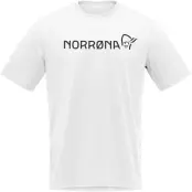 Norrøna /29 Cotton Norrøna Viking T-Shirt M's Pure White - S