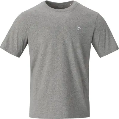 Norrøna /29 Cotton Viking Patch T-Shirt M's Grey Melange - M
