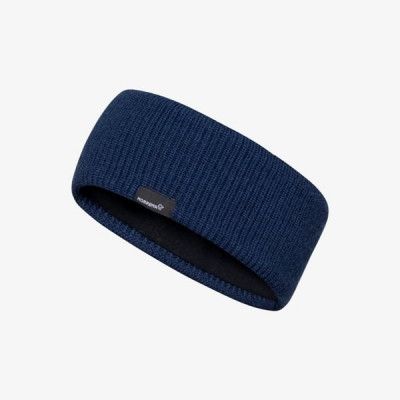 Norrøna /29 Heavy Merinoull Headband Indigo Night Melange