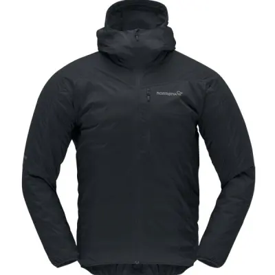 Norrøna Falketind Aero60 Hood M's Caviar - M