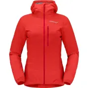 Norrøna Falketind Aero60 Hood W´s Arednalin Red - S