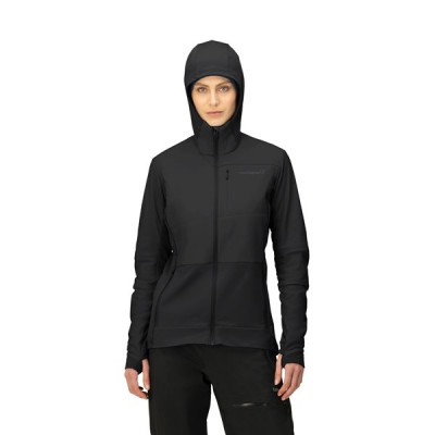 Norrøna Falketind Alpha90 Insulated Zip Hood W's Caviar