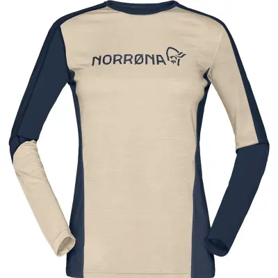 Norrøna Falketind Equaliser Merino Round Neck W'Pure Cashmere