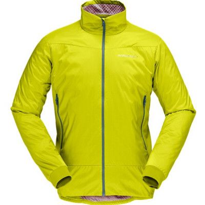 Norrøna Falketind Octa Jacket M's Sulphur Spring/North Atlantic