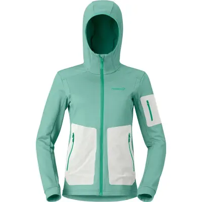 Norrøna Falketind Warm2 Stretch Hood W´s Malachite Green - S
