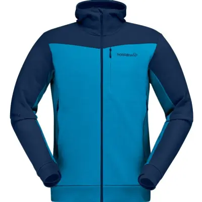 Norrøna Falketind Warmwool2 Stretch Zip Hood M's