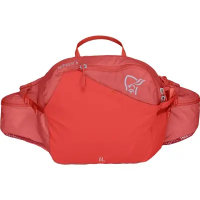 Norrøna Femund Econyl70 6L Hip Pack Paprika Red - Onesize