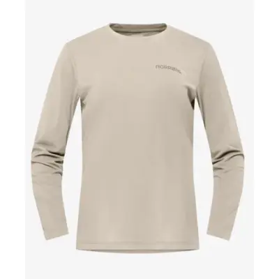 Norrøna Femund Tech Long Sleeve W´s Oatmeal - XS