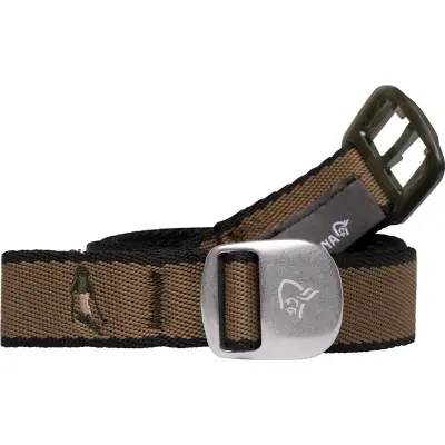 Norrøna Femund Webbing Icon Slim 25Mm Belt Breen