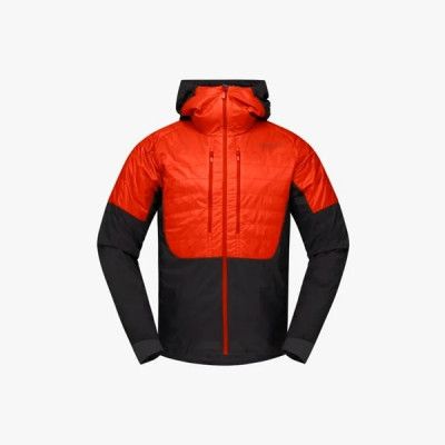 Norrøna Lyngen Aero80 Insulated Zip Hood M's Arednalin/Caviar