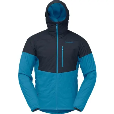 Norrøna Lyngen Alpha100 Zip Hood M's Hawaiian Surf/Indigo Night - S