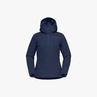 Norrøna Lyngen Alpha100 Zip Hood W's Indigo Night - M