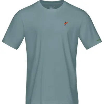 Norrøna Men's /29 Cotton Activity Embroidery T-Shirt Trooper
