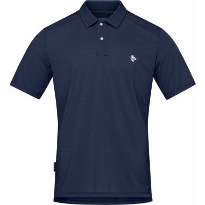 Norrøna Men's Femund Equaliser Merino Polo Shirt Indigo Night