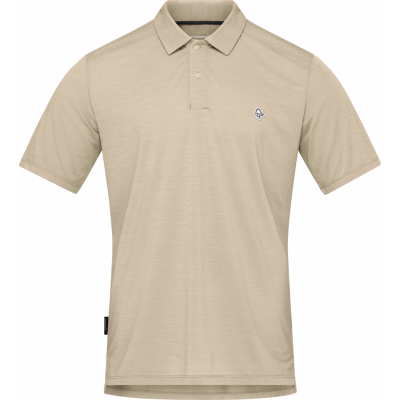 Norrøna Men's Femund Equaliser Merino Polo Shirt Pure Cashmere
