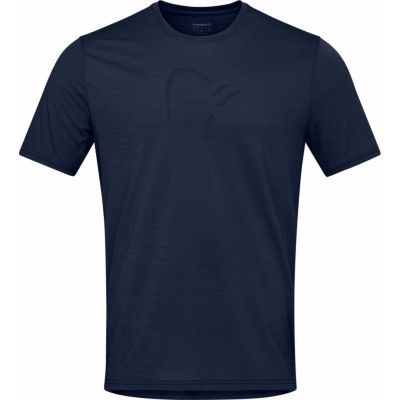 Norrøna Men's Femund Equaliser Merino T- Shirt Indigo Night