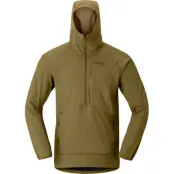 Norrøna Men's Møre Octa Zip Hood  Dark Olive