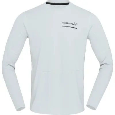 Norrøna Men's Senja Equaliser Lightweight Long Sleeve Snow White
