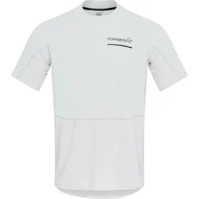 Norrøna Men's Senja Equaliser Lightweight T-Shirt  Snow White