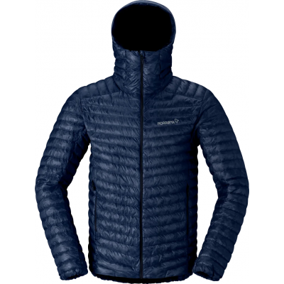 Norrøna Men's Trollveggen Superlight Down Hood Indigo Night Blue