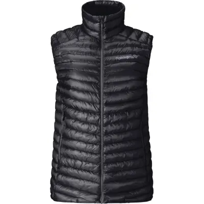 Norrøna Men's Trollveggen Superlight Down Vest Caviar Black