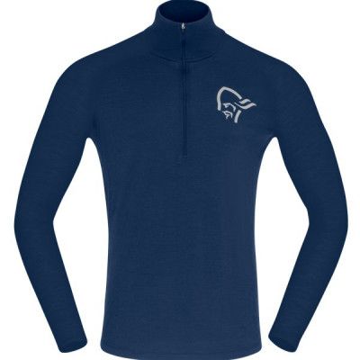 Norrøna Pureull ZipNeck M's Indigo Night