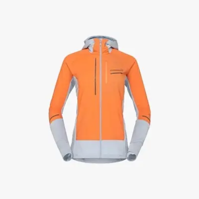 Norrøna Senja Alpha90 Zip Hood W's Flamingo - M