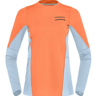 Norrøna Senja Equaliser Lightweight Long Sleeve Flamingo - M