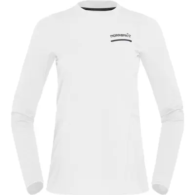 Norrøna Senja Equaliser Lightweight Long Sleeve Snow White - XS