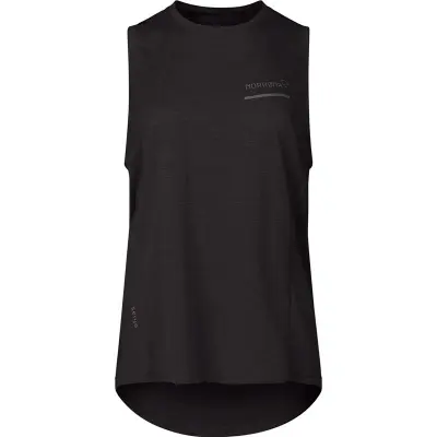 Norrøna Senja Equaliser Tank Top W´s Caviar Black - XS