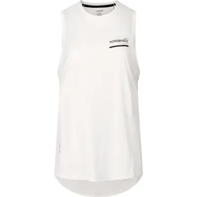 Norrøna Senja Equaliser Tank Top W´s Snow White