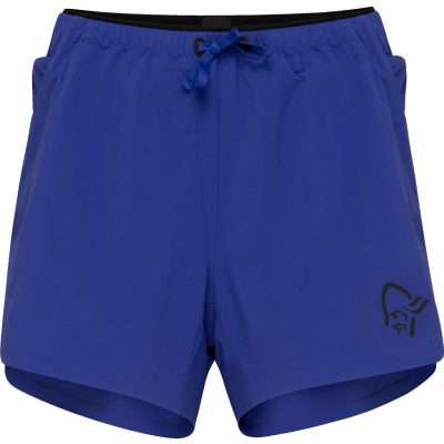 Norrøna Women's Senja Flex1 4'' Shorts Royal Blue