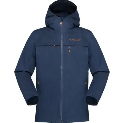 Norrøna Svalbard Cotton Jacket (w) Indigo Night - XS