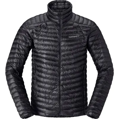 Norrøna Trollveggen Down800 Super Light Jacket M Caviar Black - L