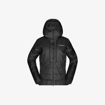 Norrøna Trollveggen Primaloft100 Zip Hood W's Caviar