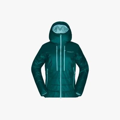 Norrøna Trollveggen Primaloft100 Zip Hood W's Everglade