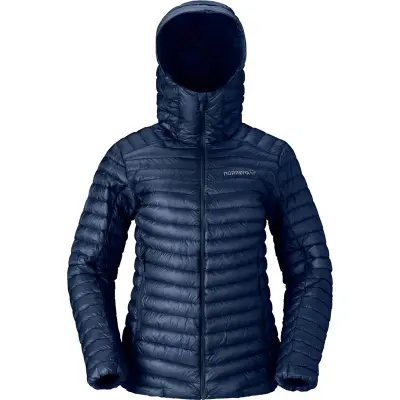 Norrøna Trollveggen Superlight Down800 Hood W'S Indigo Night - XS