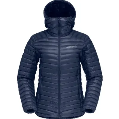 Norrøna Trollveggen Superlight Down850 Hood W's Indigo Night - XS