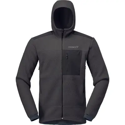 Norrøna Trollveggen Warm3 Zip Hood Phantom - L