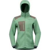 Norrøna trollveggen warm3 Zip Hood W's Dark Ivy