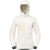 Norrøna trollveggen warm3 Zip Hood W's Whisper White - L